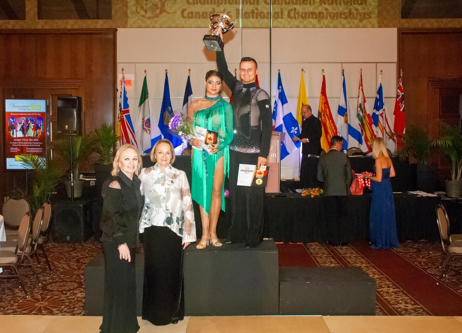 Canadian 16+ 10-Dance Championship 2019 awards