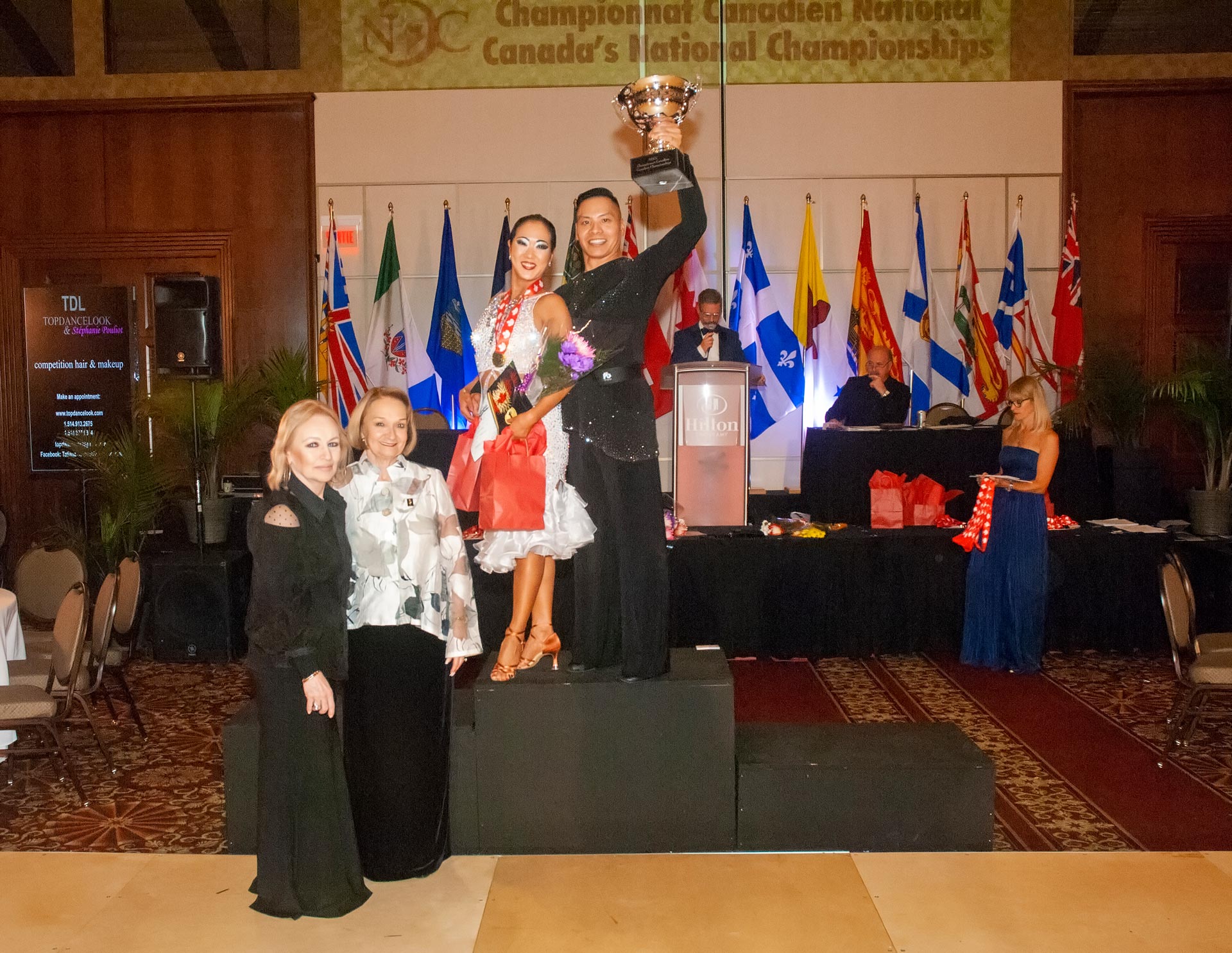 Gagnants du Championnat Canadien 30+ 10-Danses 2019
