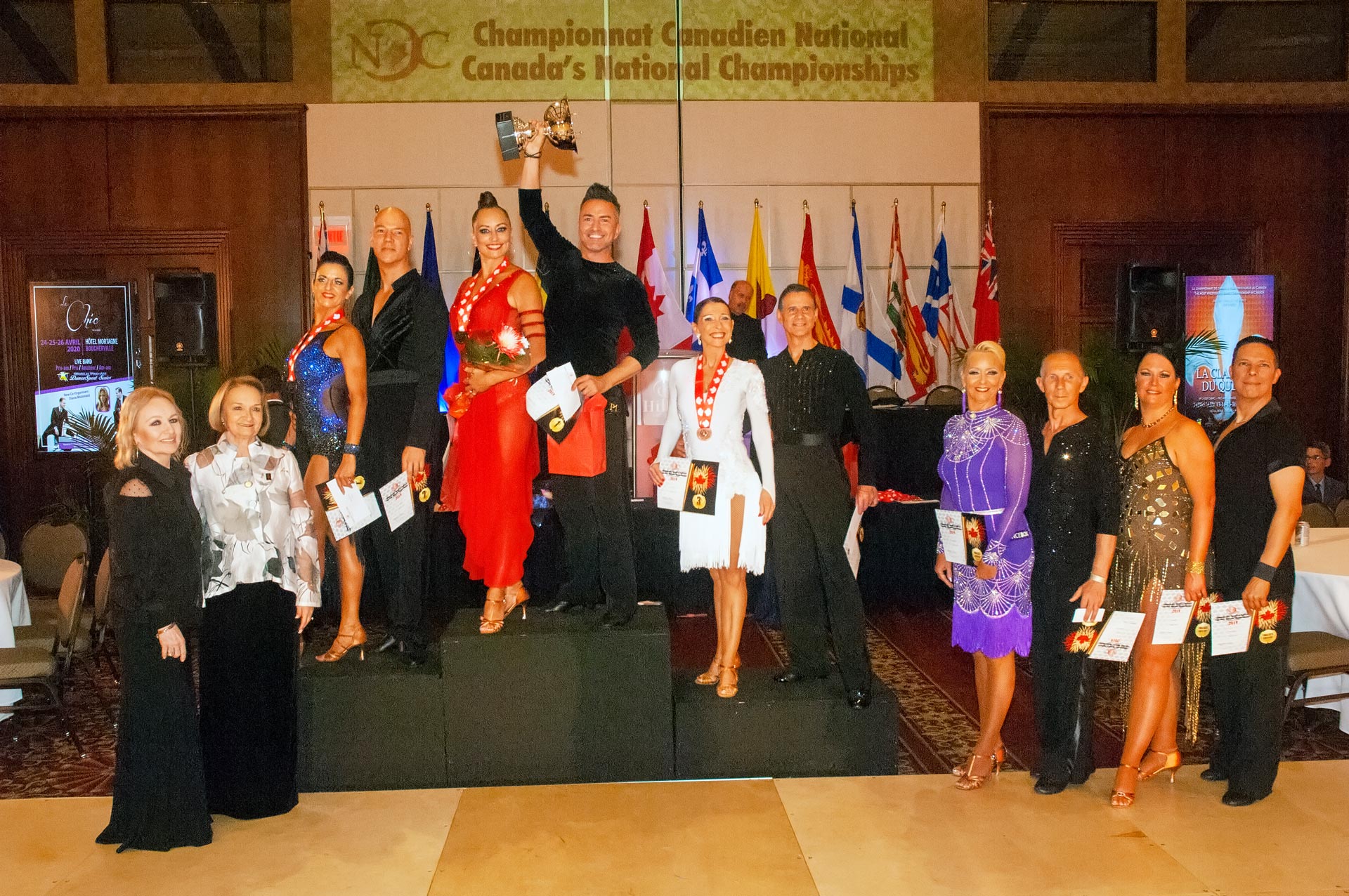 Canadian 40+ Latin Championship 2019 awards