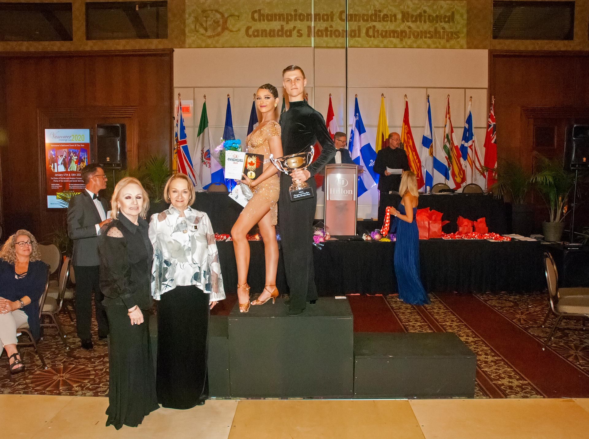 Gagnants du Championnat Canadien Jeunesse 10-Danses 2019