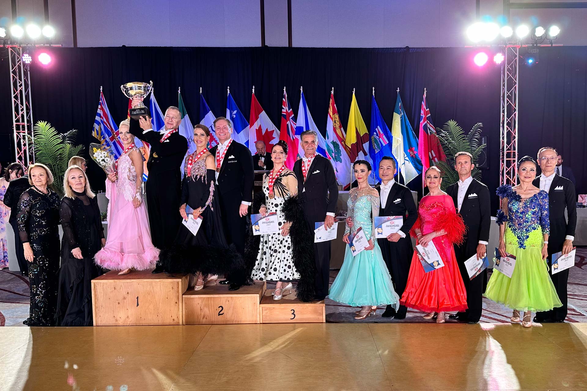 Canadian 40+ Ballroom Championship 2023 awards
