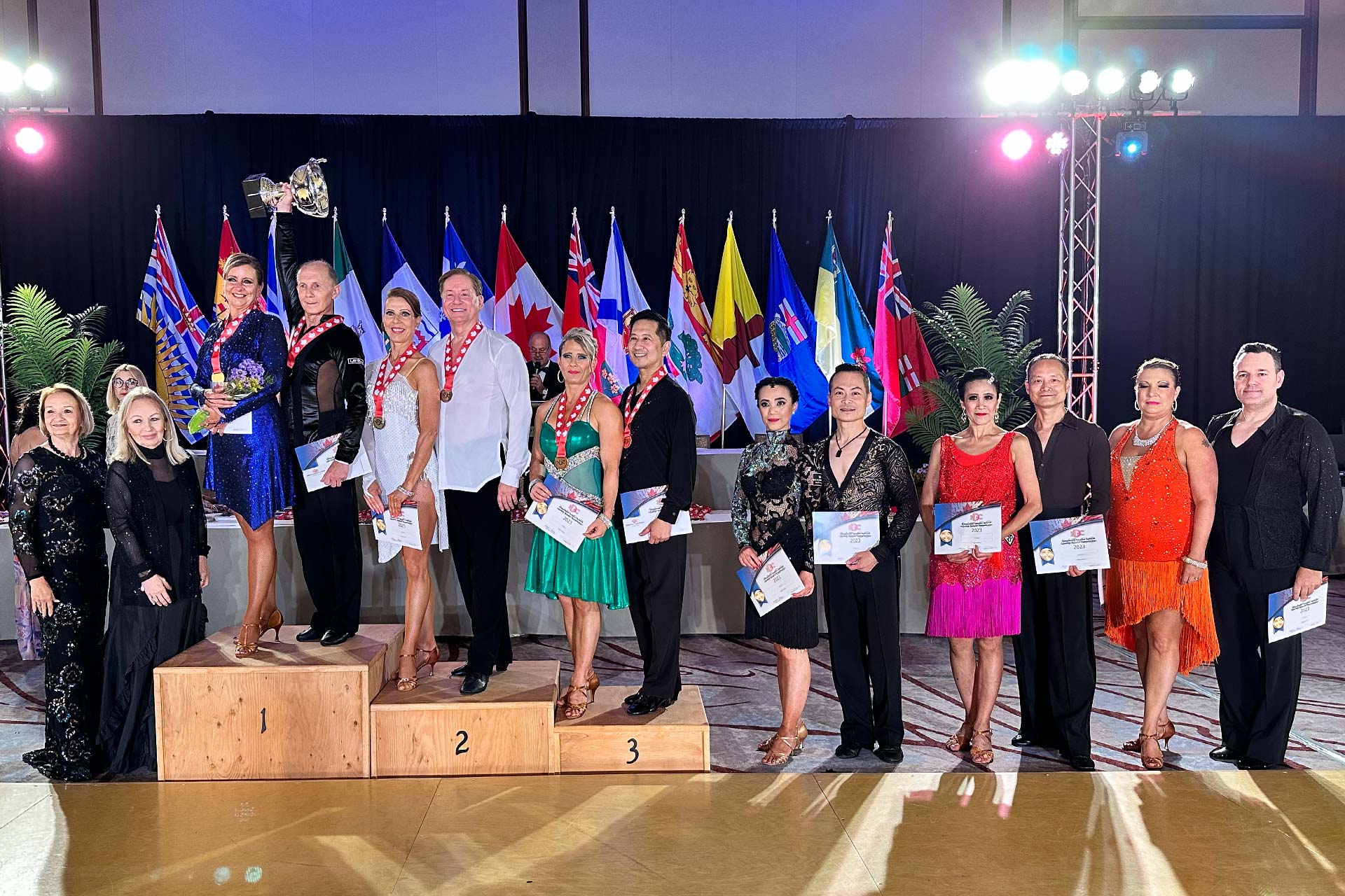 Canadian 40+ Latin Championship 2023 awards