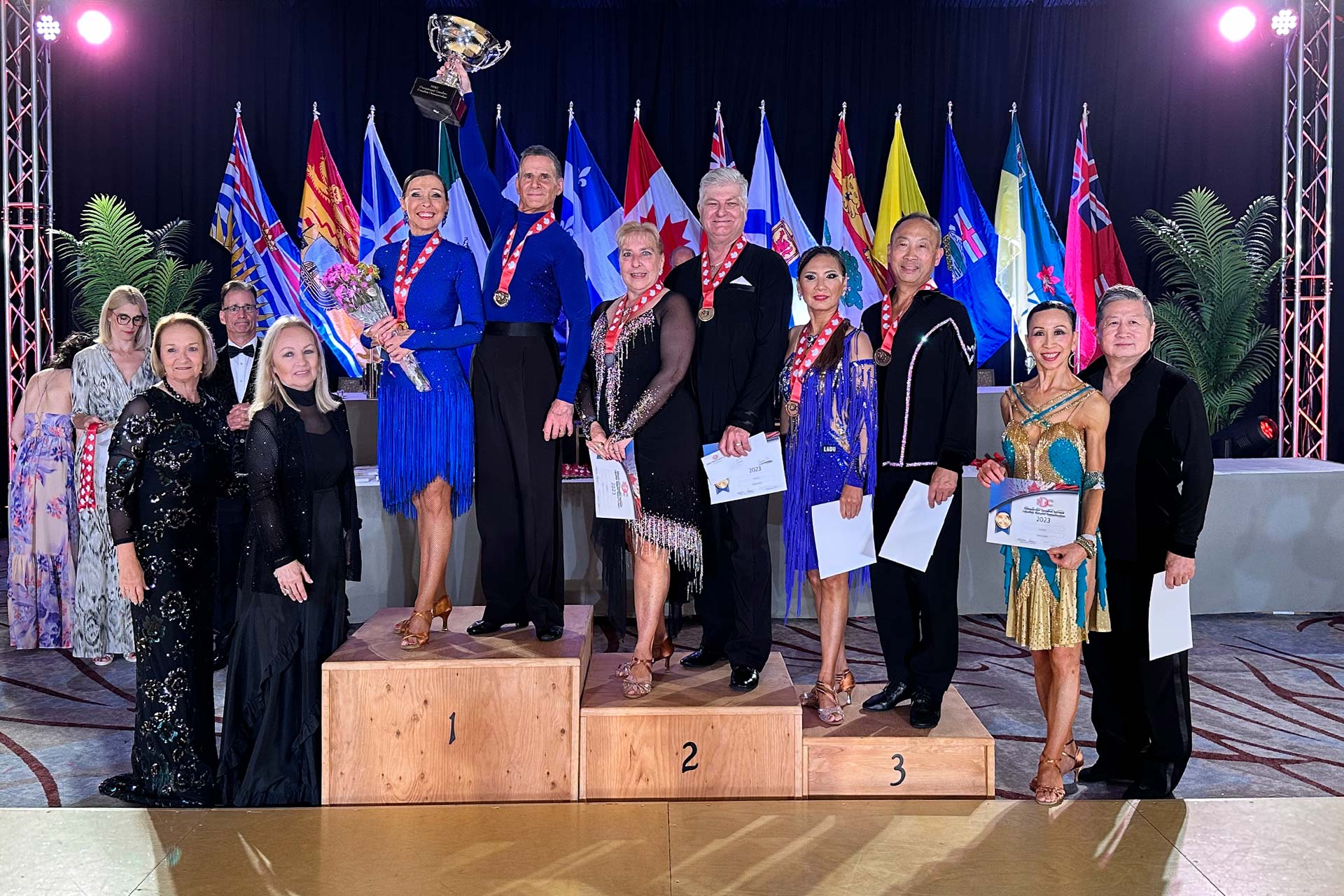 Canadian 60+ Latin Championship 2023 awards