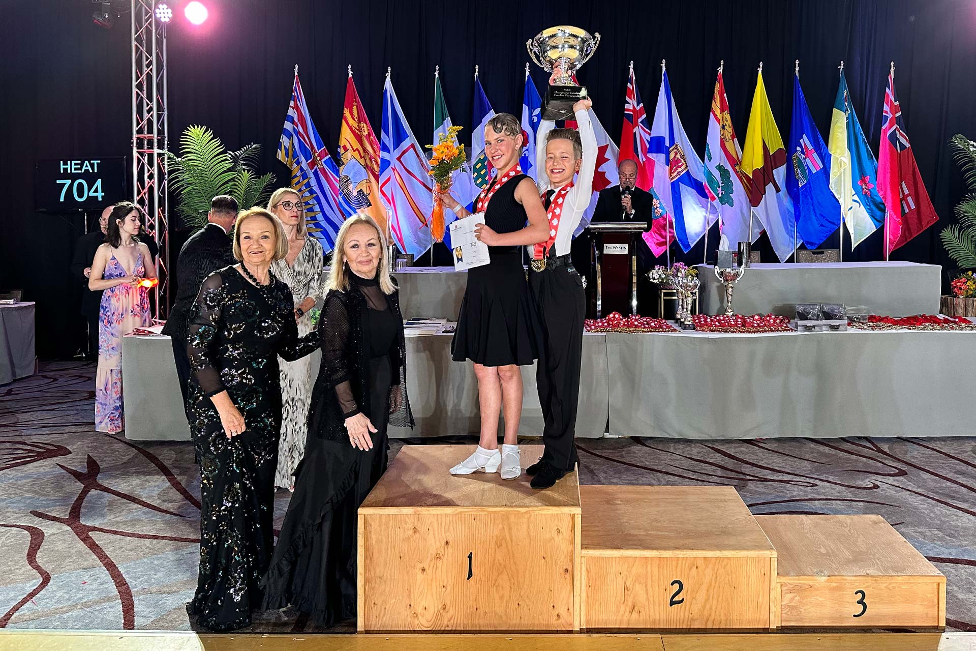 Canadian Juvenile 10-Dance Championship 2023 awards