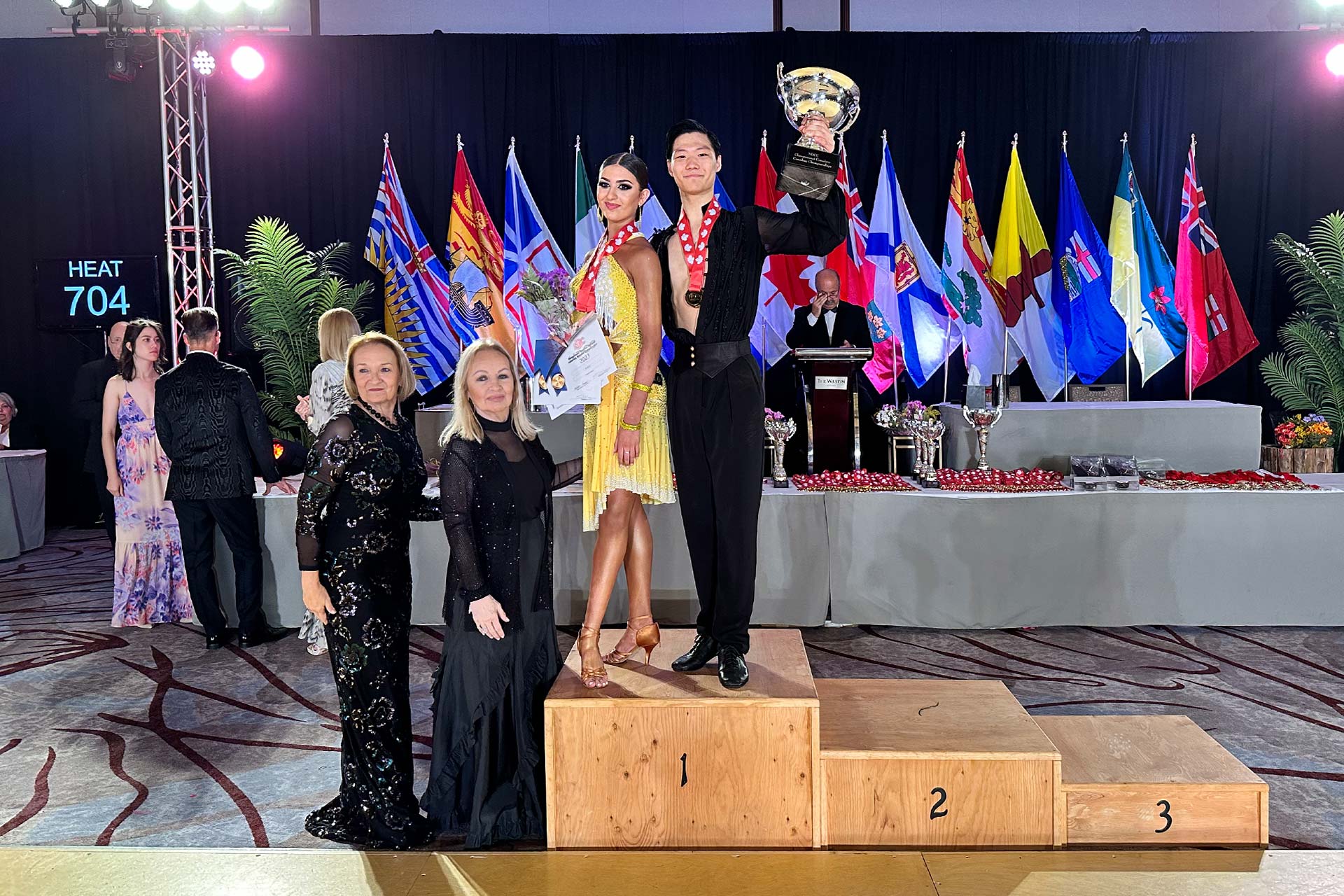 Canadian Youth 10-Dance Championship 2023 awards