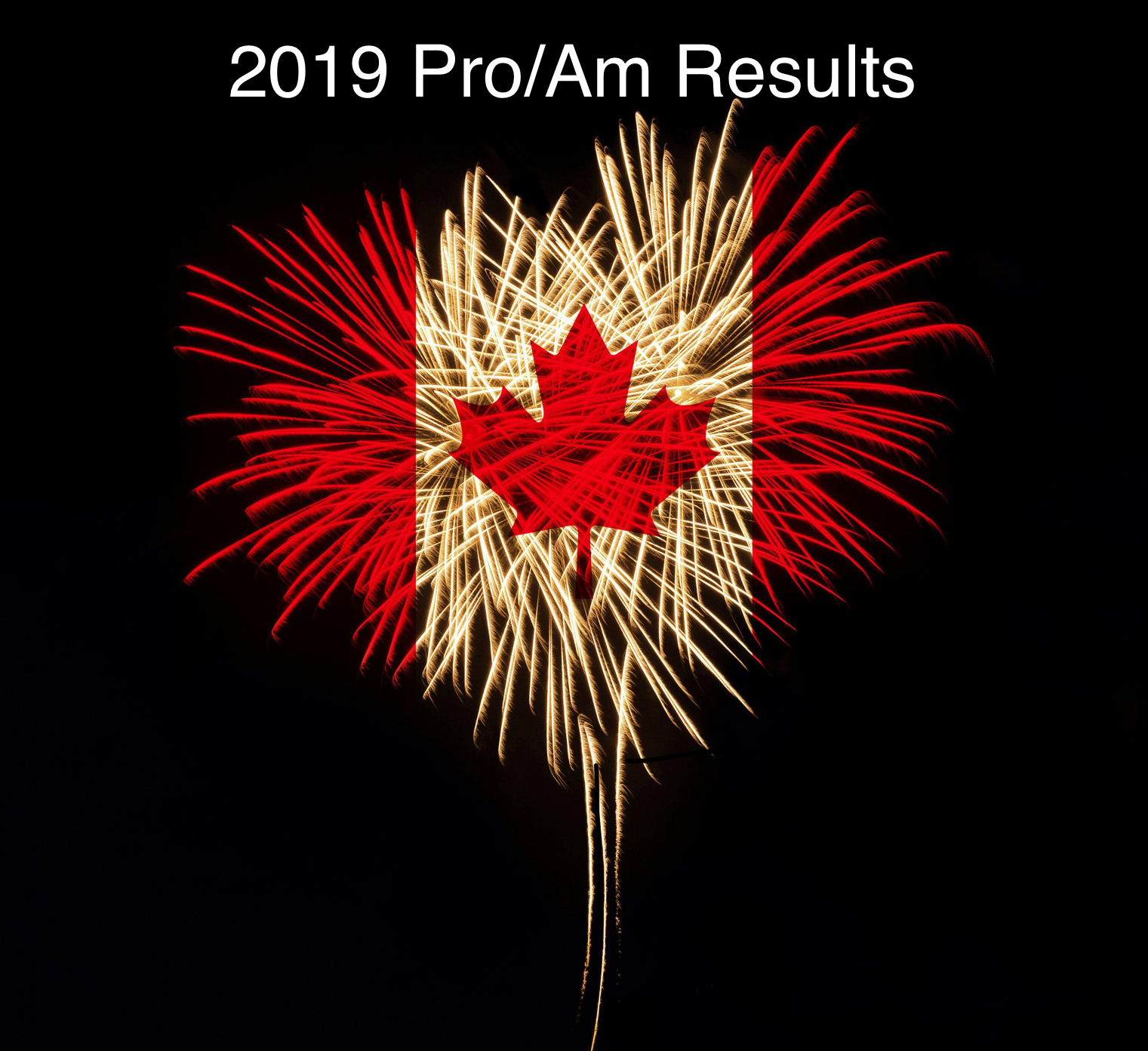 Championnats Canadien 2019 Résultats Pro-Am